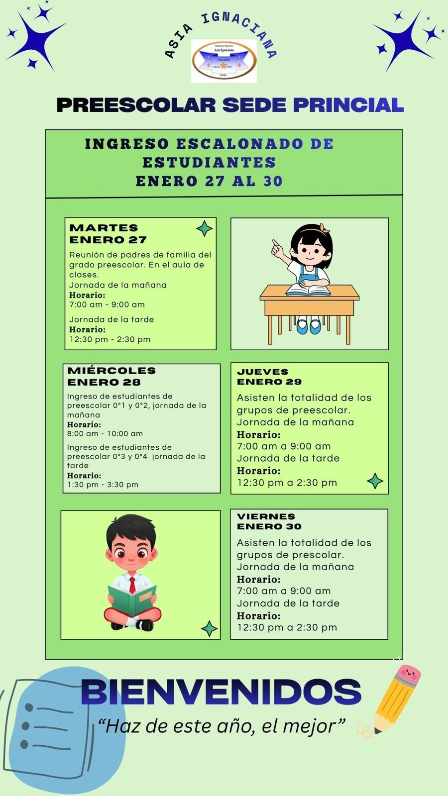 Ingreso Preescolar ASIA