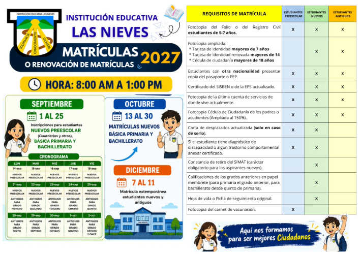 matriculas