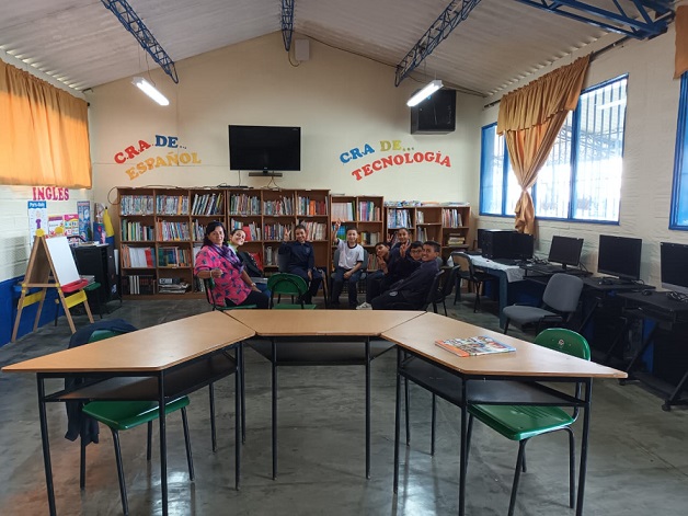 En la sede Pueblito se aprende implementando la metodología escuela nueva y se disfruta de una ambiente alegre y tranquilo
