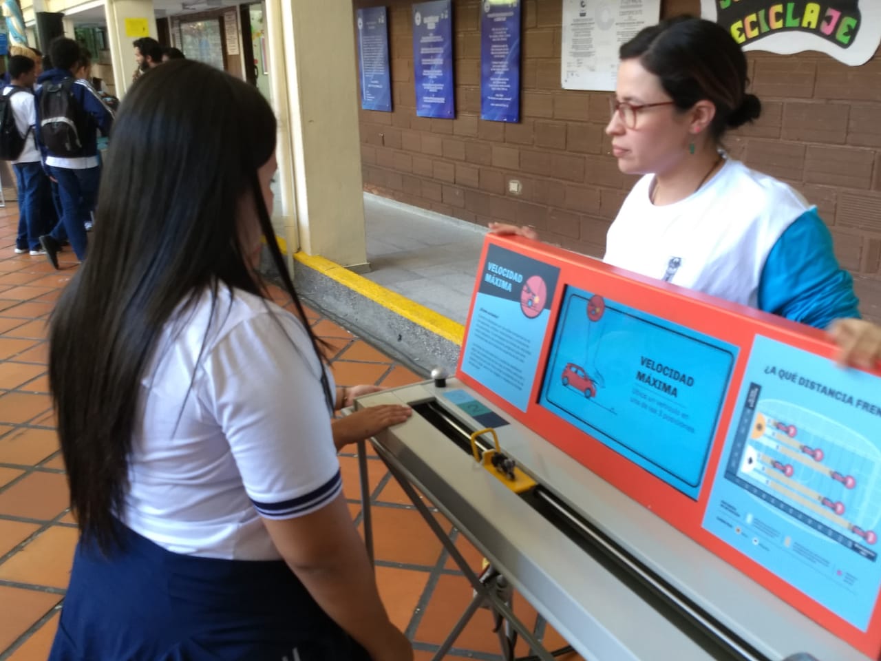 Aula móvil de seguridad vial Jesus Rey 2019