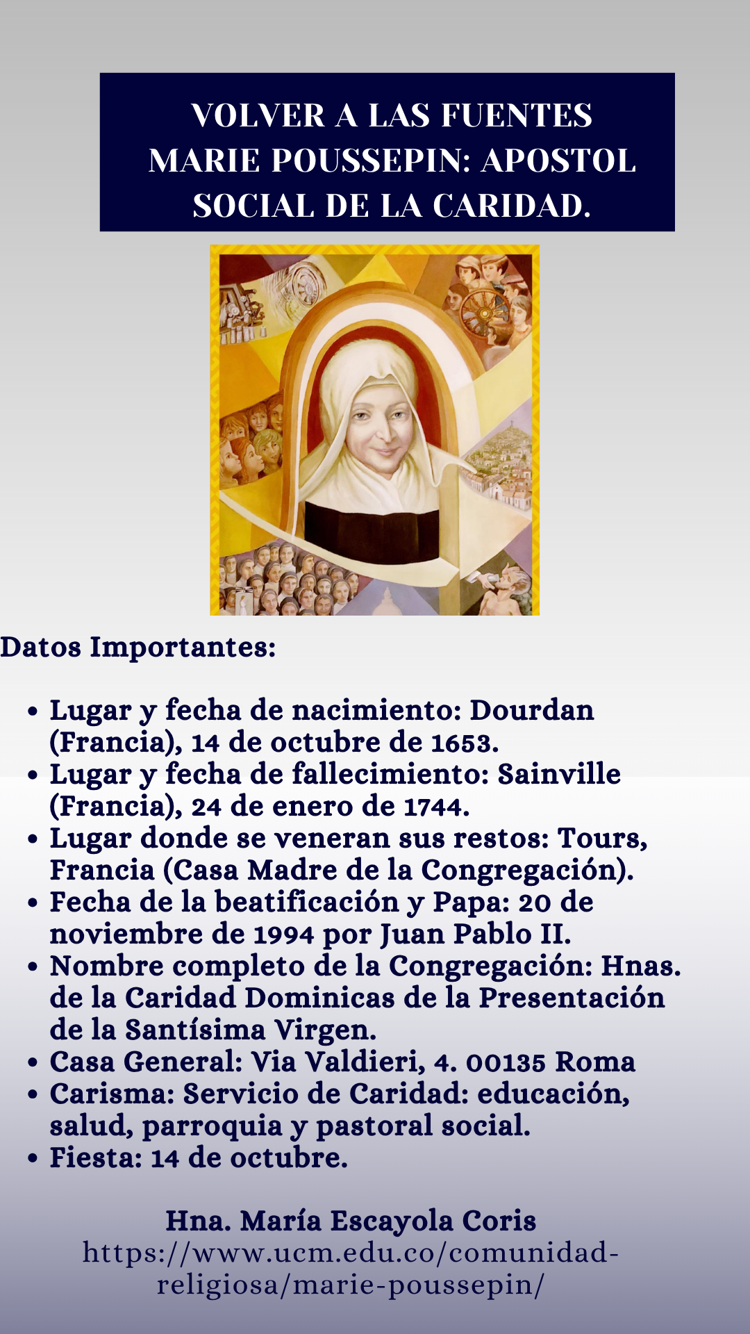 Vida y obra de Marie Poussepin