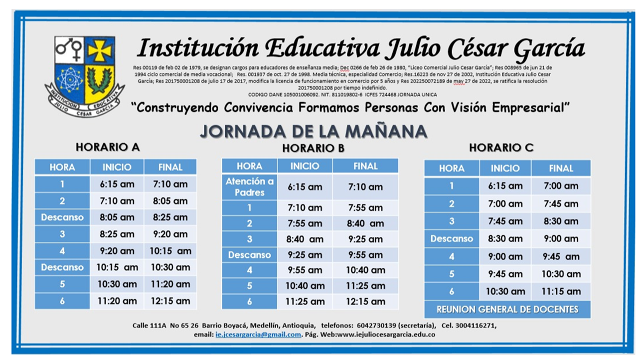 horario A