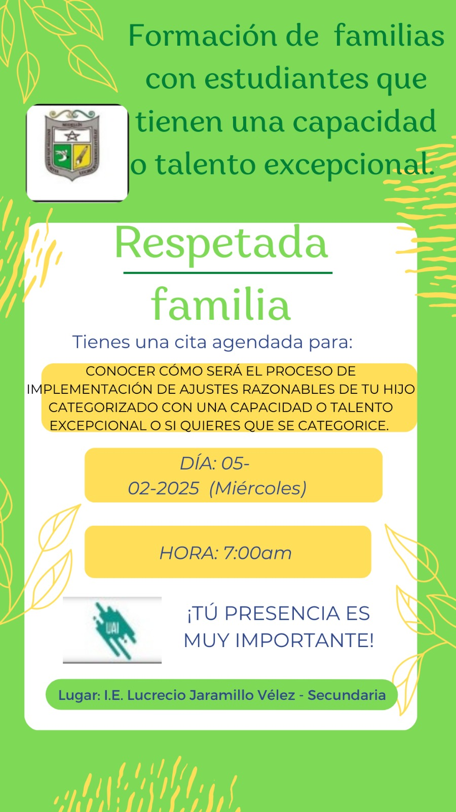 Reunión talentos
