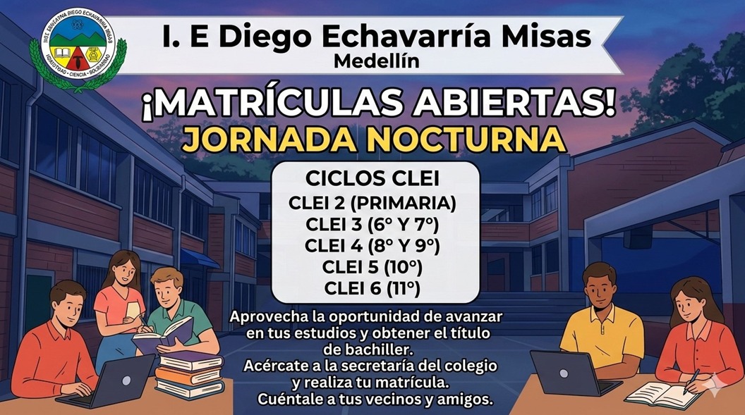 CONMVOCATORIA MATRICULAS ADULTOS 2026 