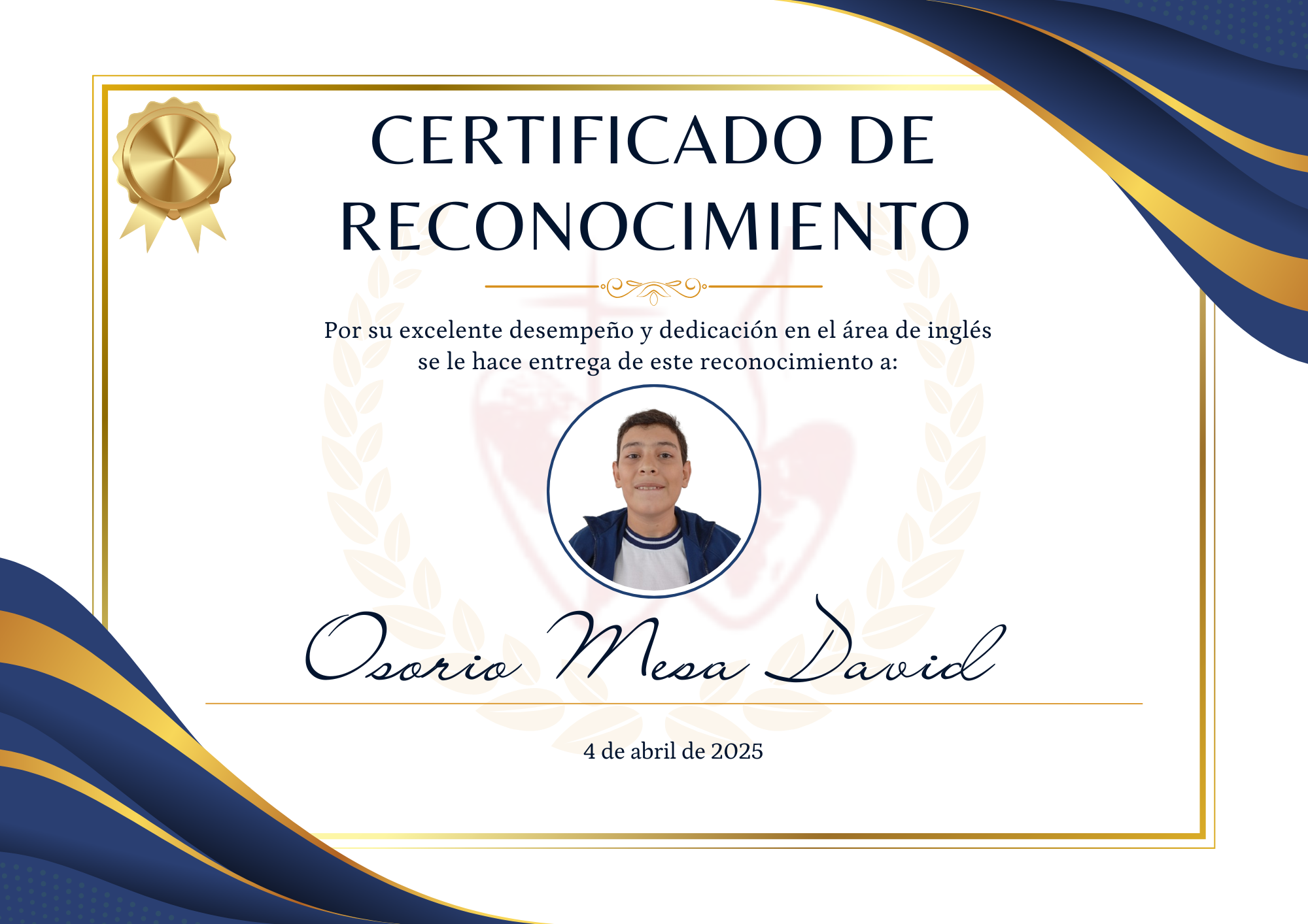 reconocimiento