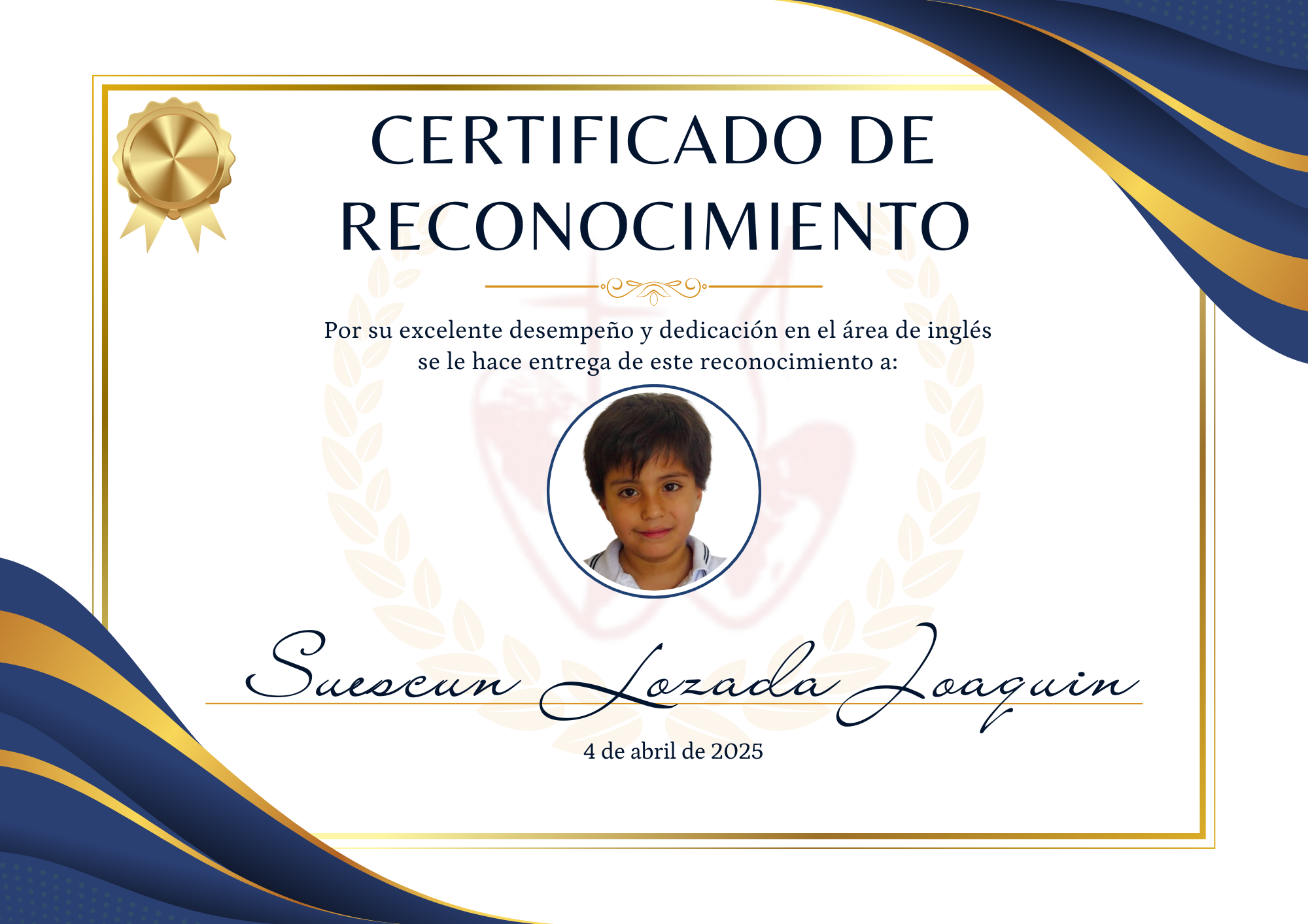 reconocimiento